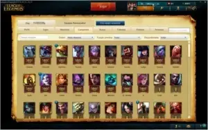 conta lol gold 1