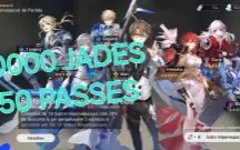 Honkai: star rail 52000 jades, 155+ passes, 348+ Saltos Dour