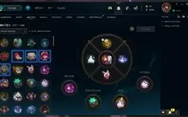 CONTA LOL PLAT 4 S11 / TODOS OS CHAMPS / 137 SKINS