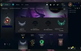 CONTA LOL PLAT 4 S11 / TODOS OS CHAMPS / 137 SKINS