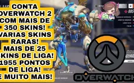 Conta de overwatch PC(Funciona em todas as plataformas)