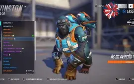 Conta de overwatch PC(Funciona em todas as plataformas)
