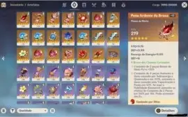Genshin AR41 DILUC+VENTI+KEQING+ Others 4* Full C