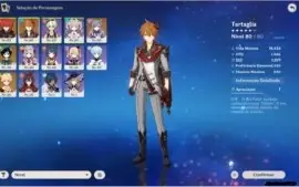 Genshin AR41 DILUC+VENTI+KEQING+ Others 4* Full C