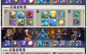 CV 15 quase full Clash of Clans 2 mil gemas