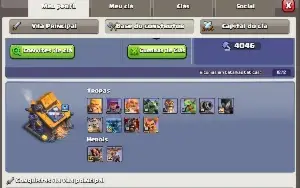 CV 15 quase full Clash of Clans 2 mil gemas
