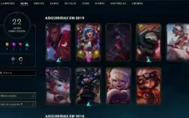 League Of Legends Conta Mestre mmr alto