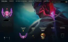 League Of Legends Conta Mestre mmr alto