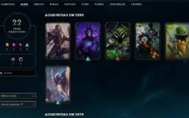 League Of Legends Conta Mestre mmr alto