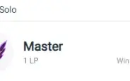 League Of Legends Conta Mestre mmr alto