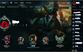 Conta de League of Legends