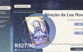 Hutao + homa mais 22 tiros + 900 gemas _ bençao 22 dias