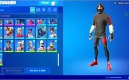 FORTNITE, Conta com picareta minty e Ikonik+ 81 skins