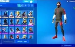 FORTNITE, Conta com picareta minty e Ikonik+ 81 skins