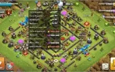 Clash of clans cv 11 full, bem upado