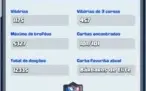 Conta Clash Royale LVL 10 TODAS AS CARTAS