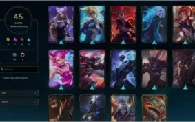 Conta League of Legends - Platina IV - Level 316