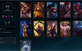 Conta League of Legends - Platina IV - Level 316