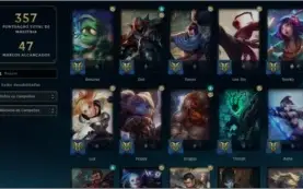 Conta League of Legends - Platina IV - Level 316