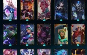 Conta riot LOL E VALORANT com muitas skins