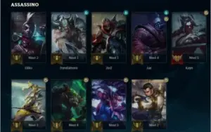 CONTA LVL 42 25 campeões 3 skins OURO IV