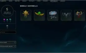 Conta League Of Legends Gold 4 39 skins 78 champions