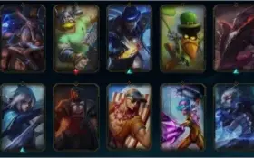Conta League Of Legends Gold 4 39 skins 78 champions
