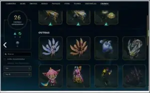ÓTIMA CONTA PLATINA 251 SKINS