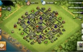Clash of clans CV 9 full