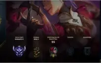 Conta league of legends. Diamante 4 com 75% WR