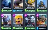 Conta Clash Royale nv11 28 lendárias