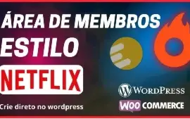 Área De Membros Vip - Modelo Netflix -  Fácil de usar