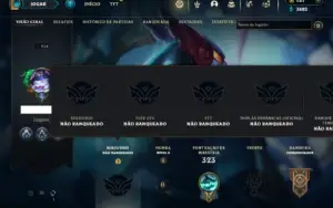 Unranked com 150 Champs e 136 Skins ( MAIN JG )
