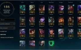 Conta League of Legends Diamante 4
