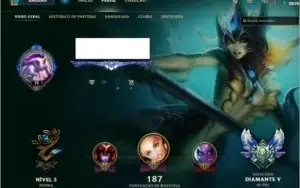 Conta League of Legends Diamante 4