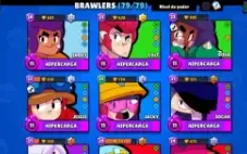 Conta Brawl Stars 34.500 troféus