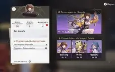 Conta Honkai Star Rail Todos personagens nível 30