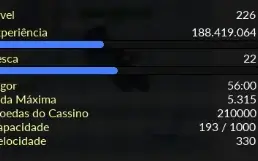 Pxg - Seavell 226 Gold +250Kk Em Pokes. Rotação Nmz Completa