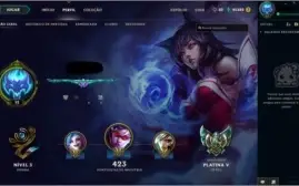 Conta League of Legends - Platina V - 275 Skins