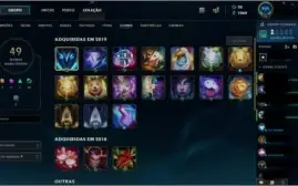 VENDO CONTA DE LOL LV 73