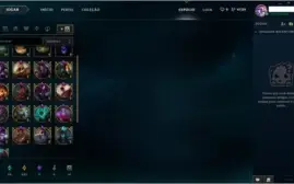 Conta platina V com quase todos os campeões