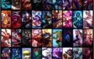 Conta platina V com quase todos os campeões