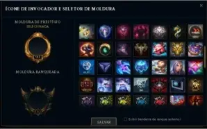 CONTA OURO 2 COM VÁRIAS SKINS