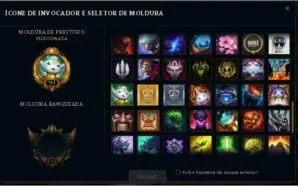 CONTA OURO 2 COM VÁRIAS SKINS