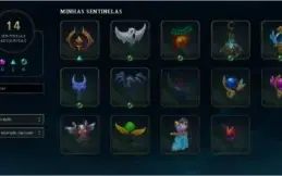 CONTA OURO 2 COM VÁRIAS SKINS