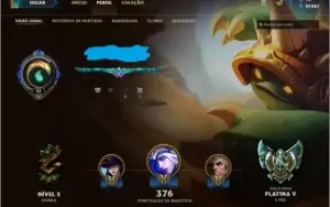 Conta League of Legends