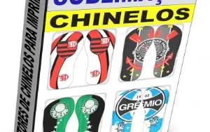 Vetores Chinelo Times Futebol Sublimação Pronta P/ Imprimir
