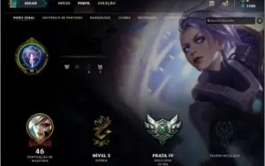 Conta level 33, Prata IV, 21 Campeões