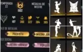 CONTA FREEE FIRE MUITO GEMADA