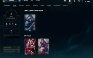 Conta Diamante 3 de League of Legends barata